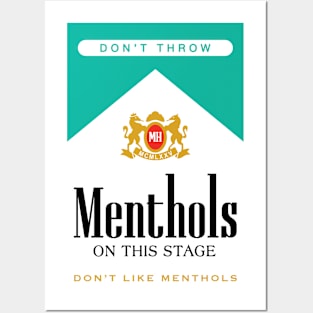 Don't Like Menthols Posters and Art